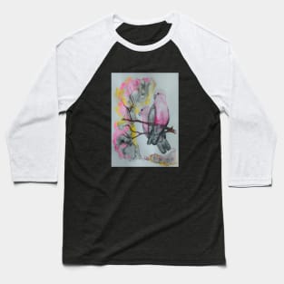 Australian Galahs - bird art Baseball T-Shirt